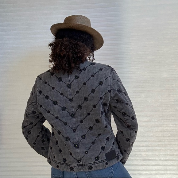 Desigual Quilted Sequin Denim Jacket - Picture 7 of 14